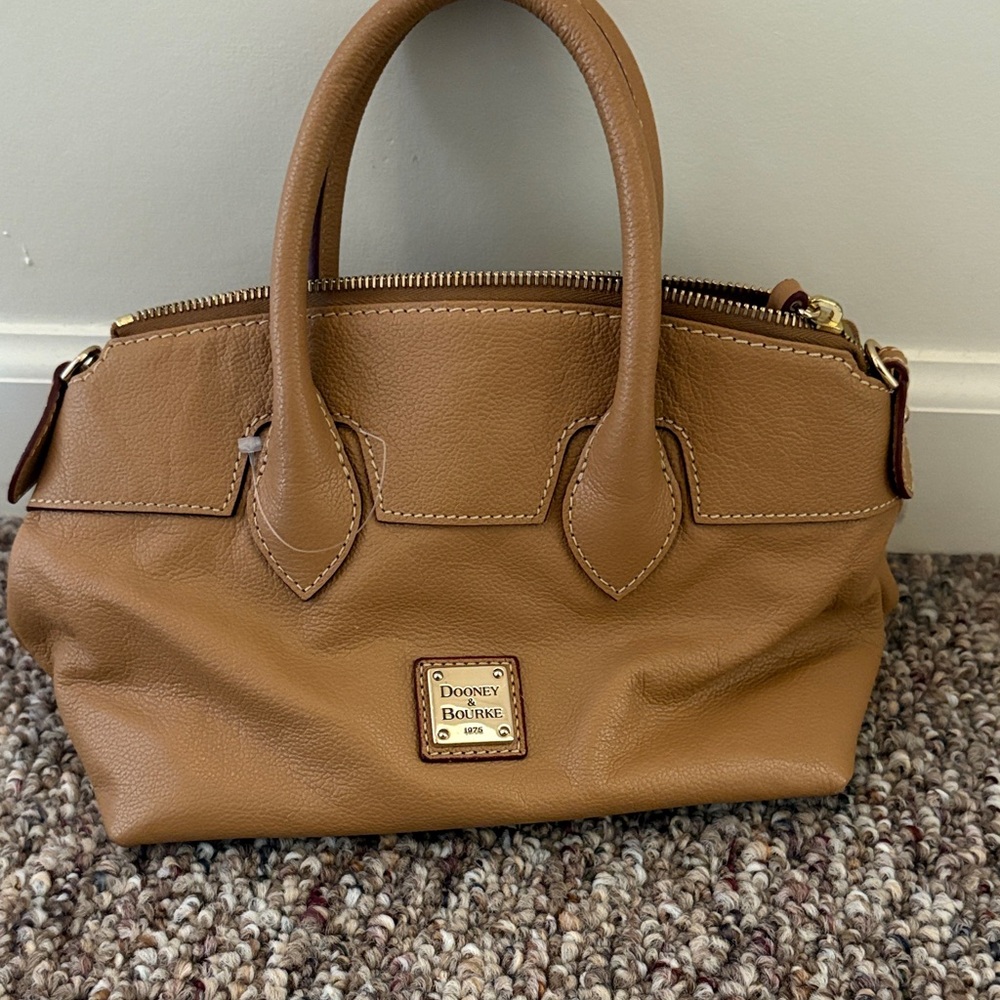 Dooney & Bourke Brown Leather Satchel